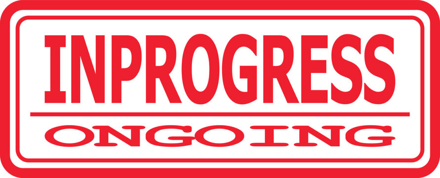 Dynamic visual indicator signifying an active state of continuous development and ongoing operations, perfect for communicating progression or tasks currently moving forward