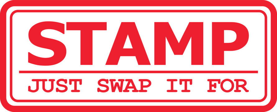 Red rubber stamp with the words REVISED and CHANGED in bold white lettering, emphasizing updates and modifications