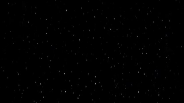 Fiery Meteor Shower Streaks Across Starry Night Sky