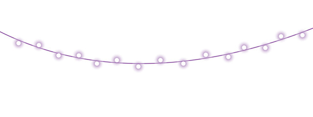 Minimal Purple Garland Line Pattern Abstract Decorative Background © Shabekunnahar