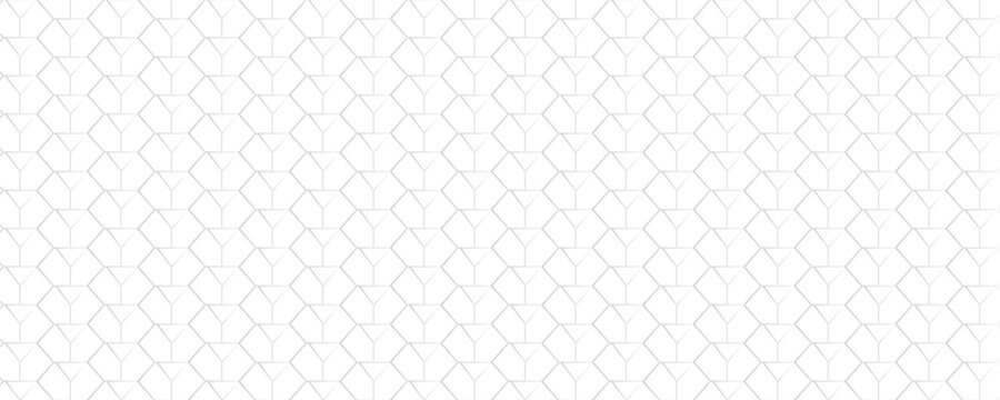 Abstract cube hexagon shape background. Vector banner design. Hexagons pattern.