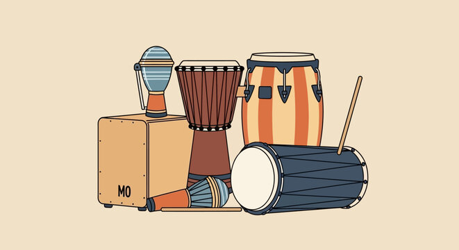 Musical Instruments Rythm