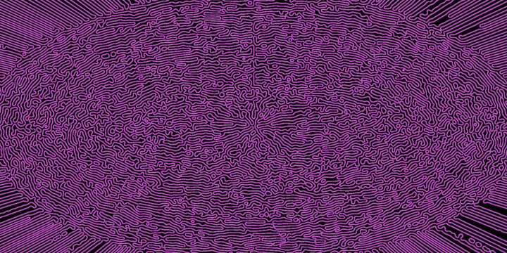Seamless organic rounded maze lines vector. abstract Reaction-diffusion or Turing pattern suitable for any business. Turing reaction colorful background.