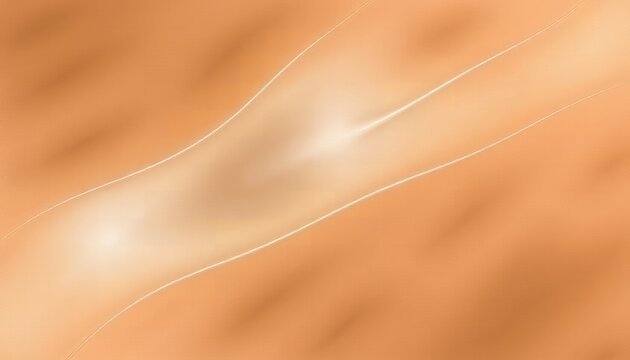 A close-up view of a skin texture with a bright light reflecting off the surface highlighting wrinkles and fine lines