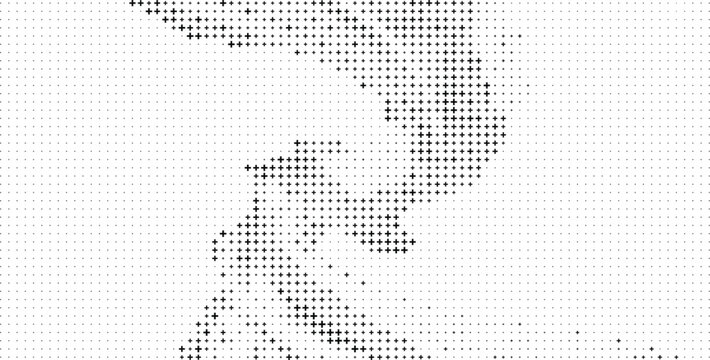 Black Plus Signs and Dots Abstract Texture, Modern Cross Symbol Dot Pattern Background