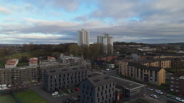 Glasgow high rise tower blocks