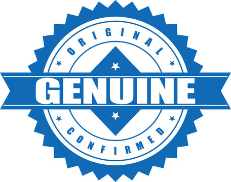 Verified Original Secure Badge - Stamp of Authenticity and Trust