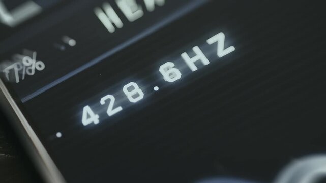 Active telemetry frequency metric of 400.1HZ