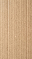 Fototapeta premium AI-generated corrugated cardboard texture with fluted inner layer and brown kraft paper surface
