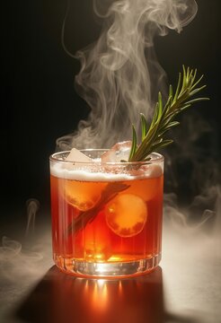 Smoking Rosemary Molecular Mixology Beverage Artistry Elegant Accomplice Experience Flavor Alteration Infusion