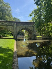 Fototapeta premium bridge over the river