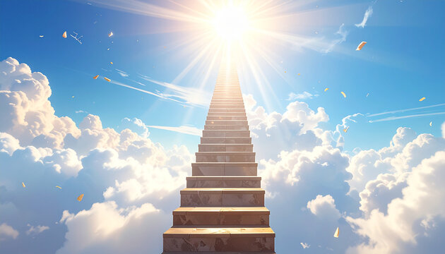 Stairway to Heaven in the Clouds