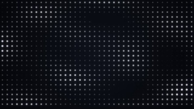 Smooth Ambient LED Wall - Soft Silver Flashing Lights Background 4K Seamless Loop