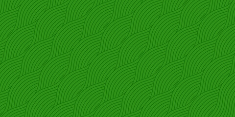 farm green banner, organic abstract background with fields. wavy green lines, natural organic products. ecology background. striped farmer green Pattern © Arif