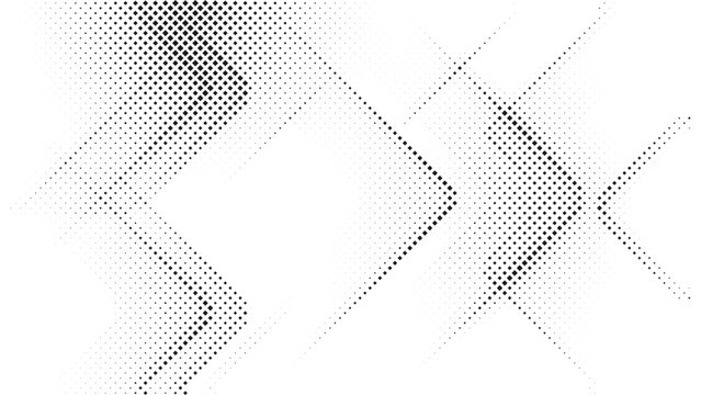 Minimal halftone diagonal line pattern with soft fading pixel dots creating abstract geometric motion effect, clean modern monochrome background ideal for posters digital layouts presentations 