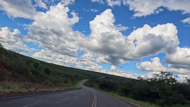Traveling through Northern Minas Gerais, Brazil.