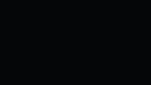 Anamorphic lens flare with horizontal golden light leaks. 