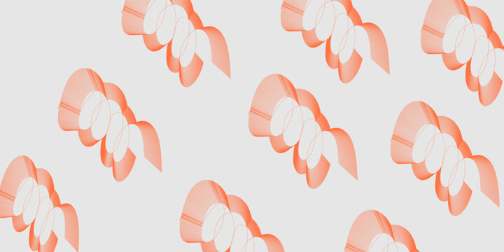 Bread pattern background. doodle croissant pattern background. bread seamless pattern background. bakery theme pattern.