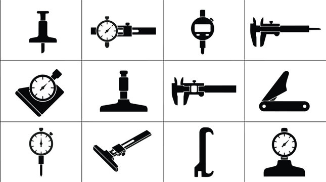 Precision Measurement Tools and Instruments Collection.
