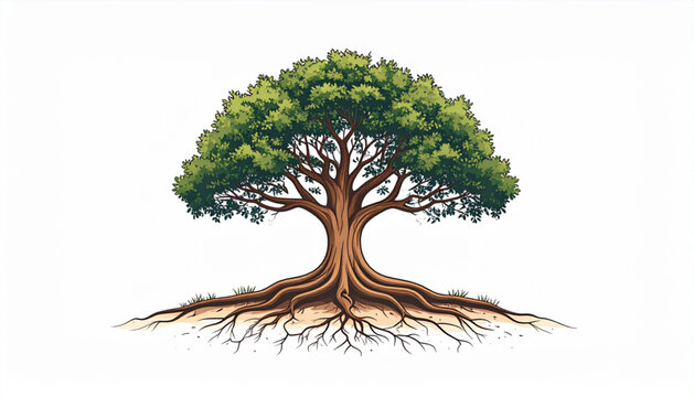 Minimal tree with roots vector