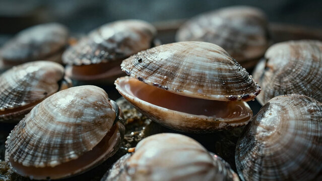seashells on the beach