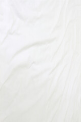 Obraz premium white bedding sheets texture for background