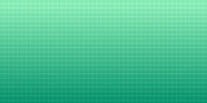 Abstract green gradient background with fine white geometric grid pattern.