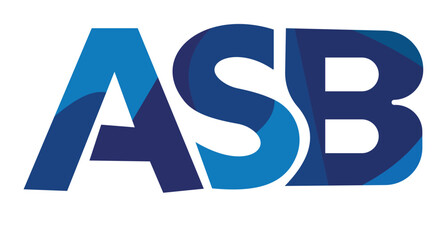 ASB letter asb logo icon  © MdShoibur