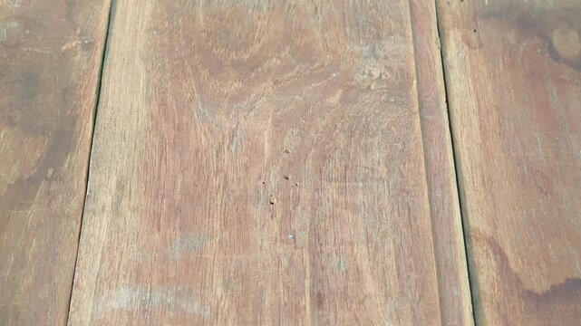 Wood grain surface, old teak wood, natural.