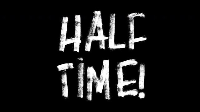 World football titles Half time
