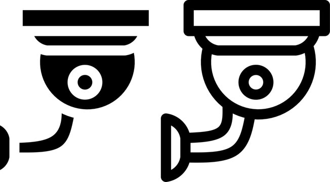 Minimalist indoor CCTV camera design
