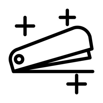 Stapler icon design template