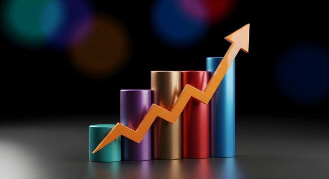 Financial Growth and Success Graph