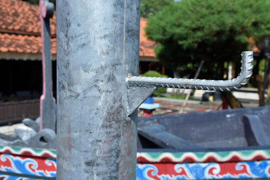 monopole or single pole tower structure which is commonly used for various technical purposes