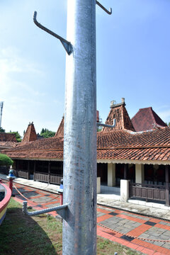 monopole or single pole tower structure which is commonly used for various technical purposes