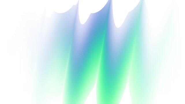 Soft smooth abstract blue green gradient wave pattern layered bright light background.