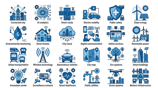 Smart City Innovations Featuring Technology and Infrastructure