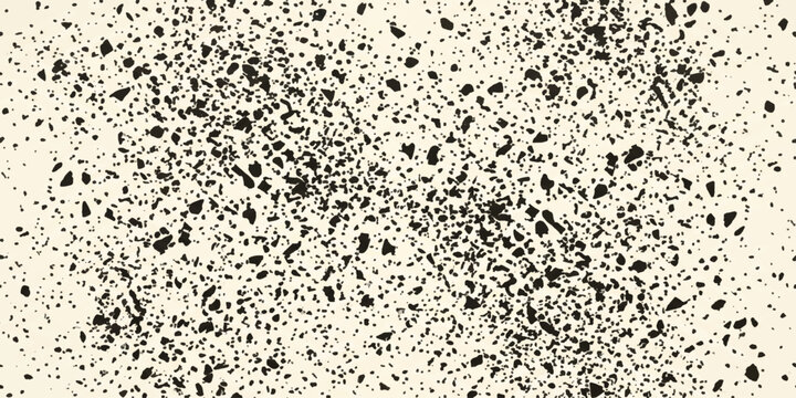 Abstract background with circles, squares, and numbers featuring a rough gray granite stone texture and cold marble pattern design