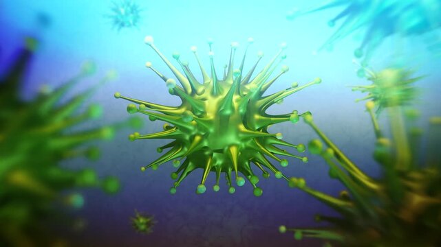 Nipah Virus 3D Simulation - Zoonotic Virus in Humans - ALT Angle