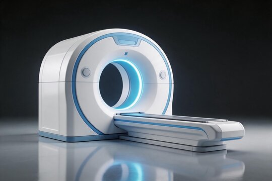 Medical imaging machine with blue light