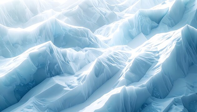 Glacier Ice Formation Natural Landscape Photography.