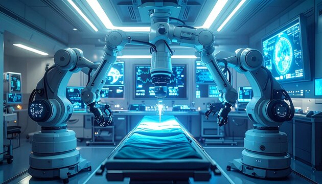 AI Robotic Surgery System Future Medical Precision
