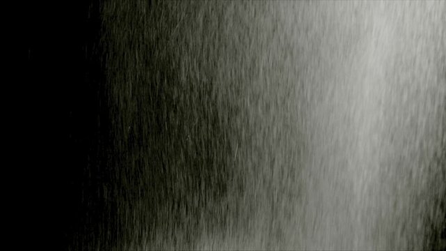 Cinematic 4K Water Splash on a Black Background: High Speed Crystal Clear Liquid Slow Motion