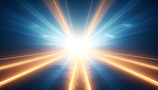 Bright Light Emitting Radiant Energy Beams.