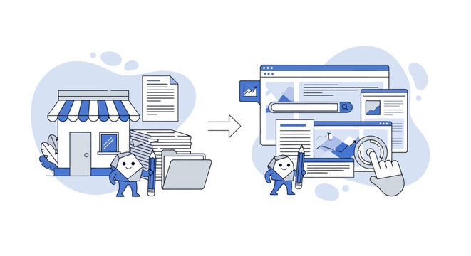 Migration to online store platform.