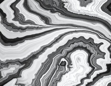 Seamless high contrast Damascus steel woodgrain flowing water pattern texture concept
