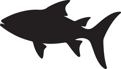 Fototapeta premium fish sillhouettes