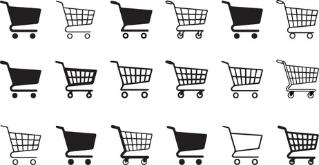 shopping cart icons © Nadira