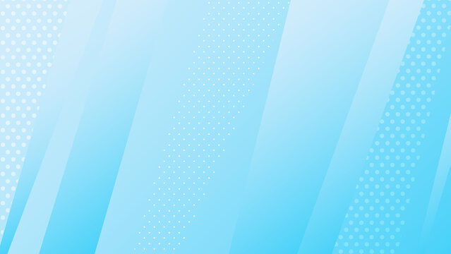 Sky blue summer sale abstract background with diagonal stripes and dotted pattern 夏向けの爽やかなスカイブルーセール背景素材