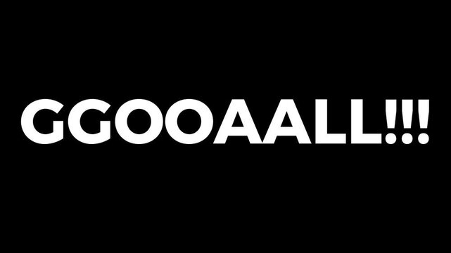 goal point score soccer celebration animation HD 4K